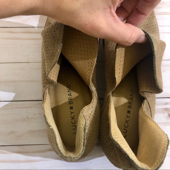 Lucky Brand Tan Booties Size 8.5 - Picture 3 of 15